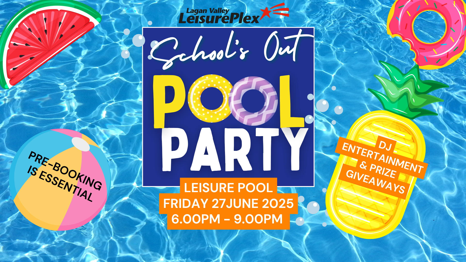 Hello to Summer Leisure Pool Party