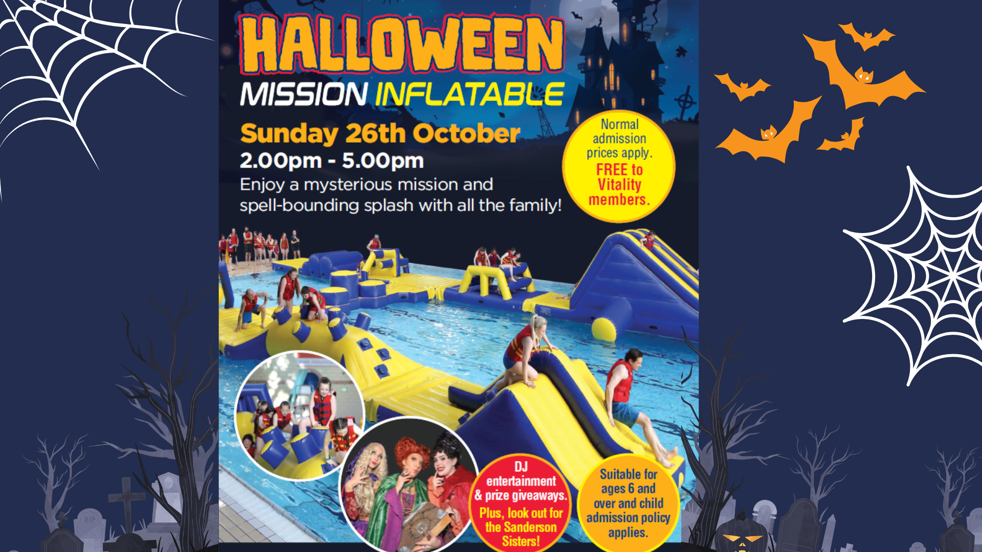 Halloween Mission Inflatable Party