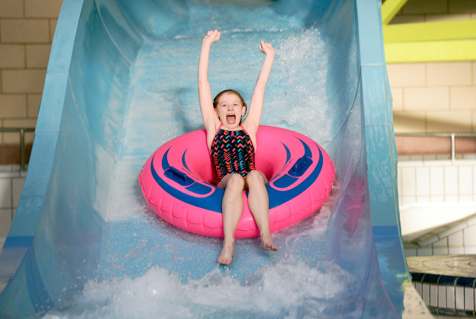 Leisure Pool Slide Session