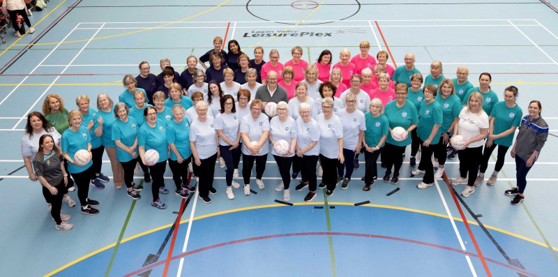 First Walking Netball Tournament a Great Success at Lagan Valley LeisurePlex