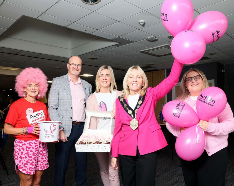 Lagan Valley LeisurePlex Goes Pink for Breast Cancer Awareness Month