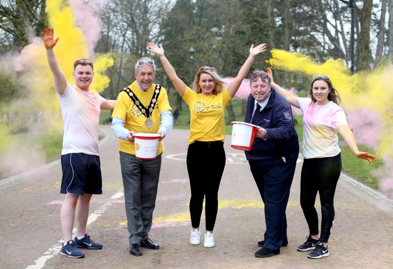 Experience the 5k Color Run at Wallace Park, Lisburn!