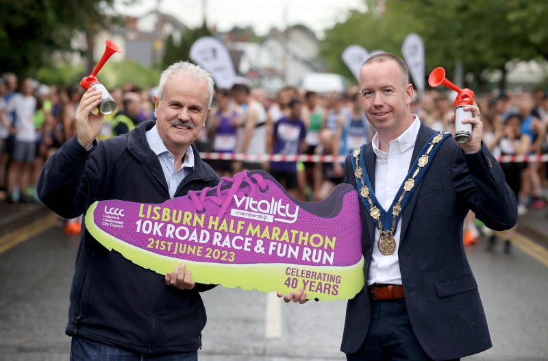 40th Event of the Vitality Membership Lisburn Half Marathon, 10K Road Race and Fun Run