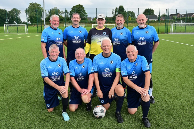 Pictured: CALA Walking Football team