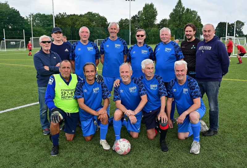 Pictured: Avoniel/Shankill, Walking Football team